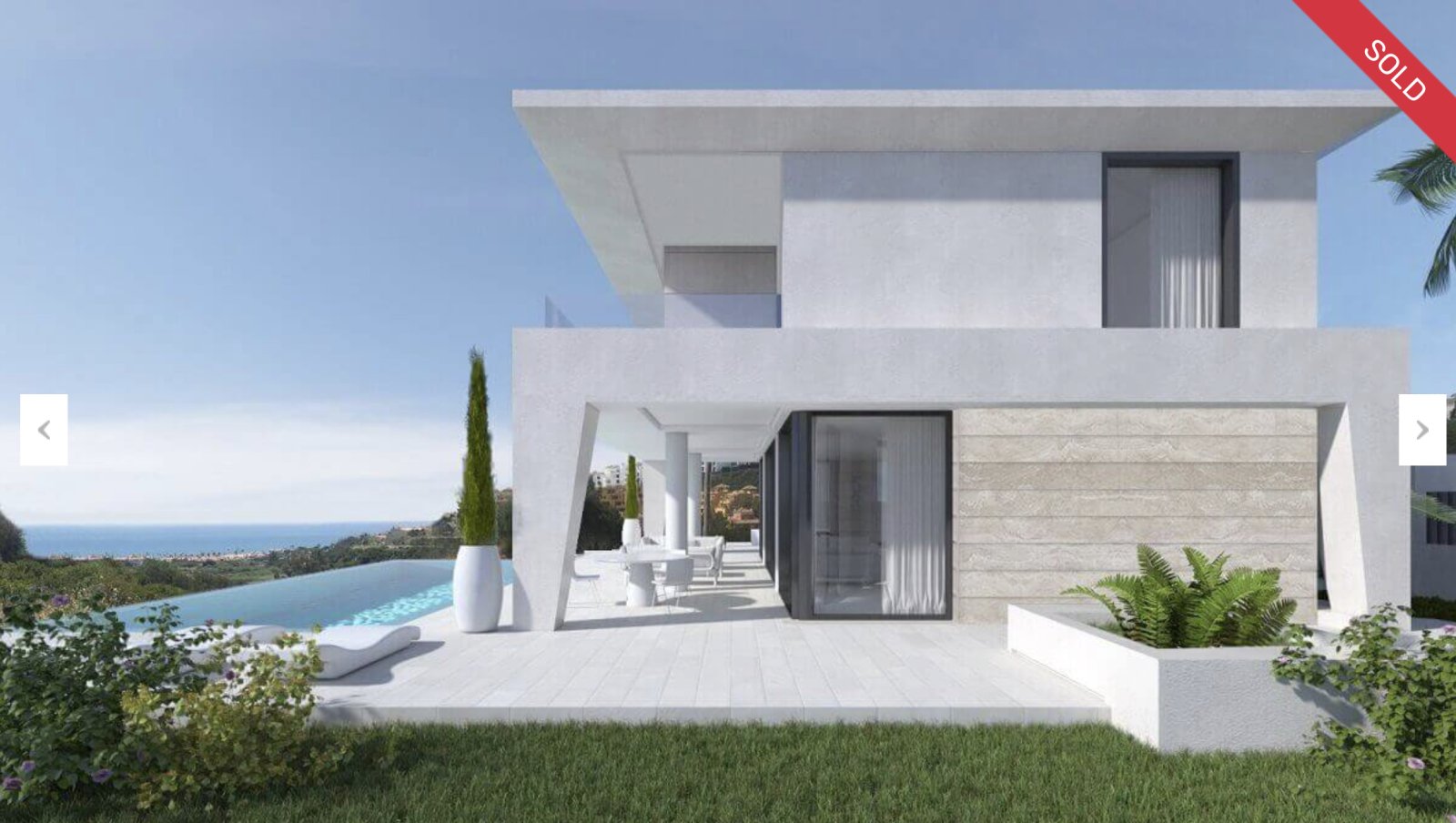 Projektierte Villa seitlich Projektierte Villa seitlich